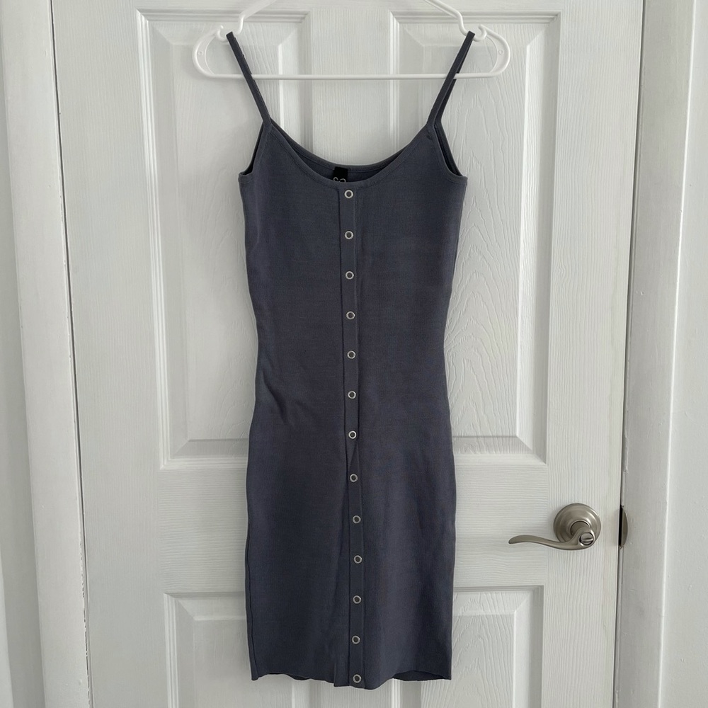 Mini Blue/Gray Dress